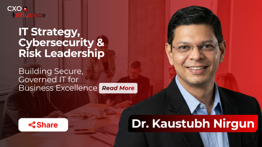 Dr. Kaustubh Nirgun.